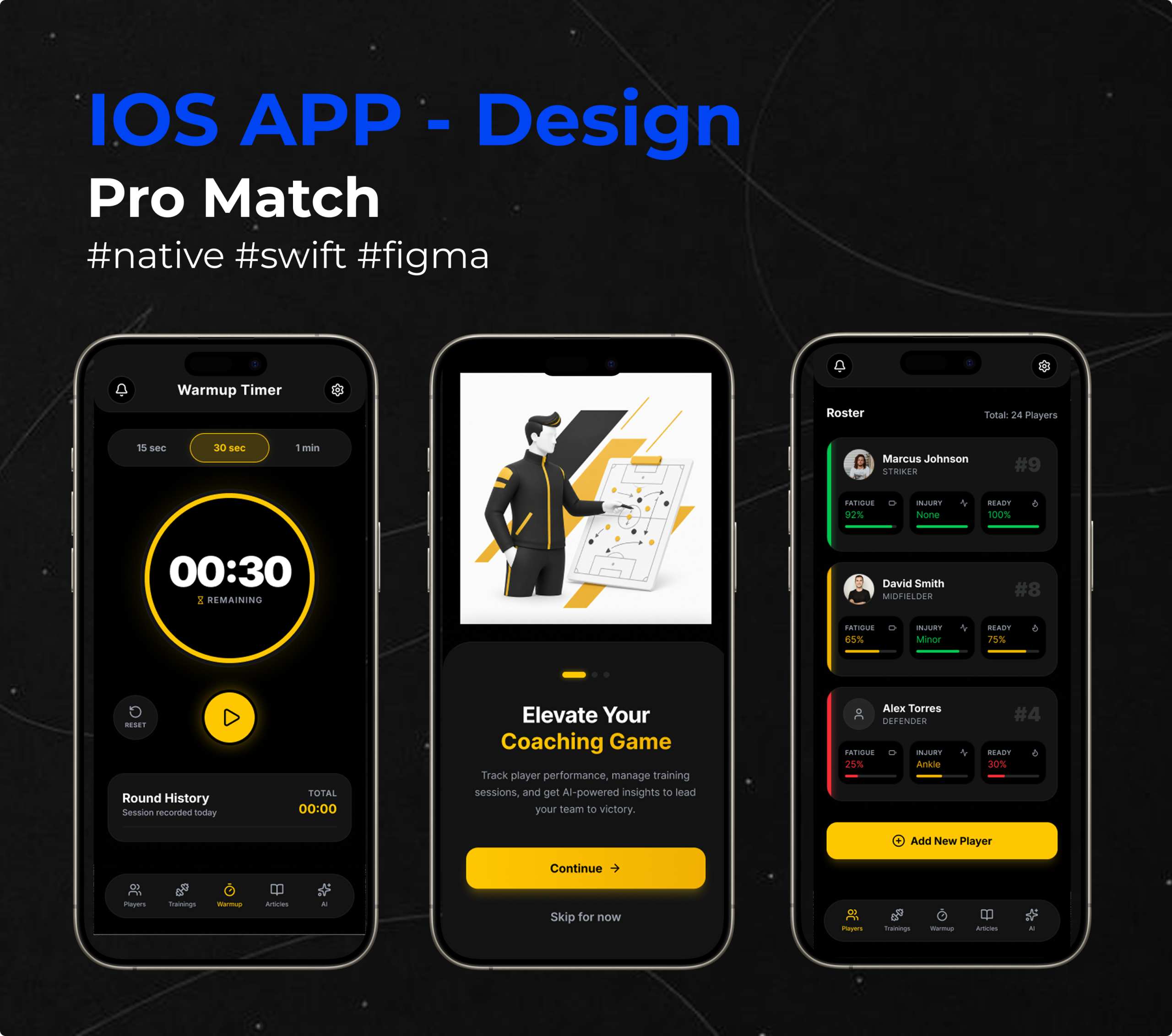 IOS Design – Pro Match