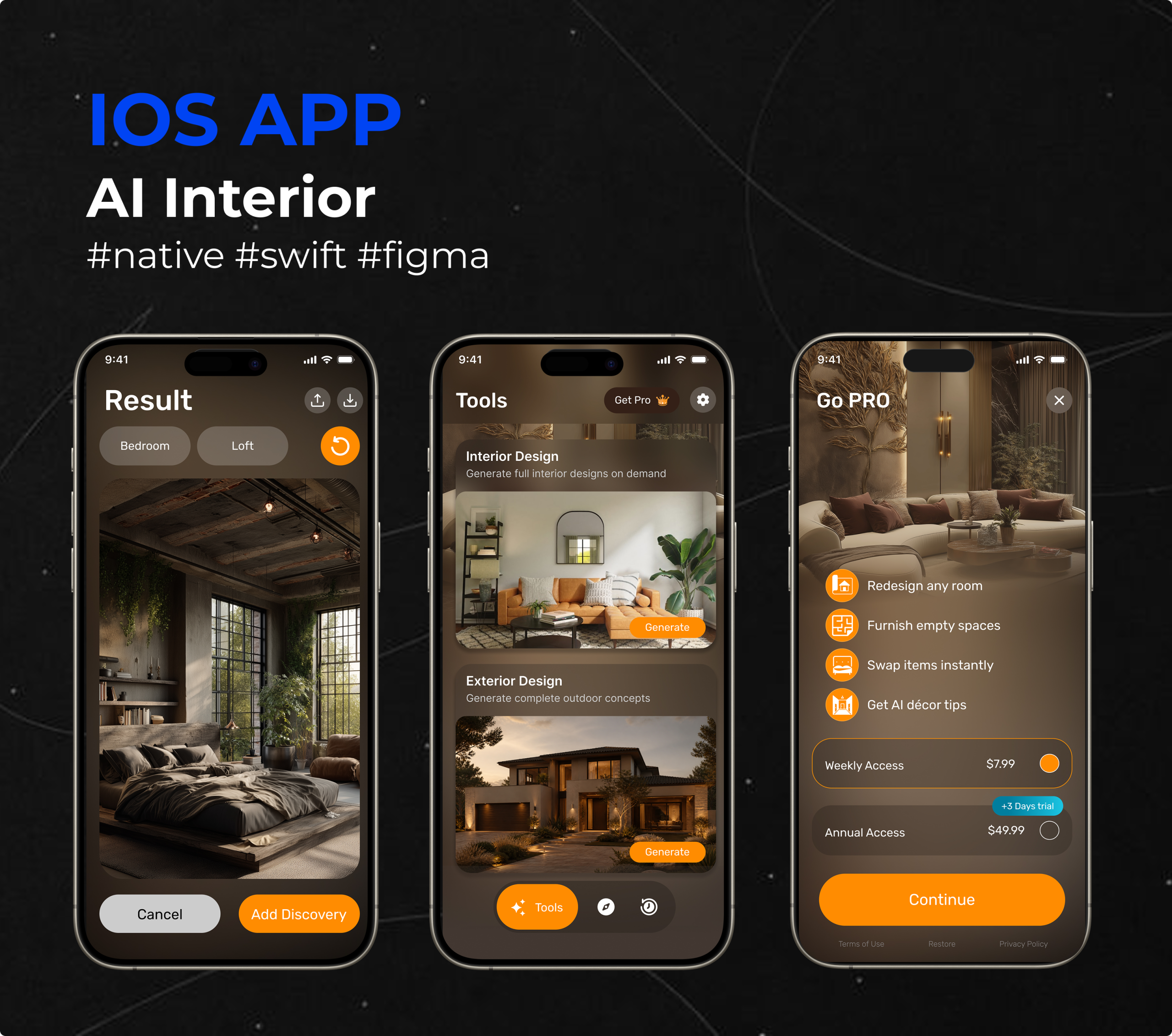 IOS APP – AI INTERIOR