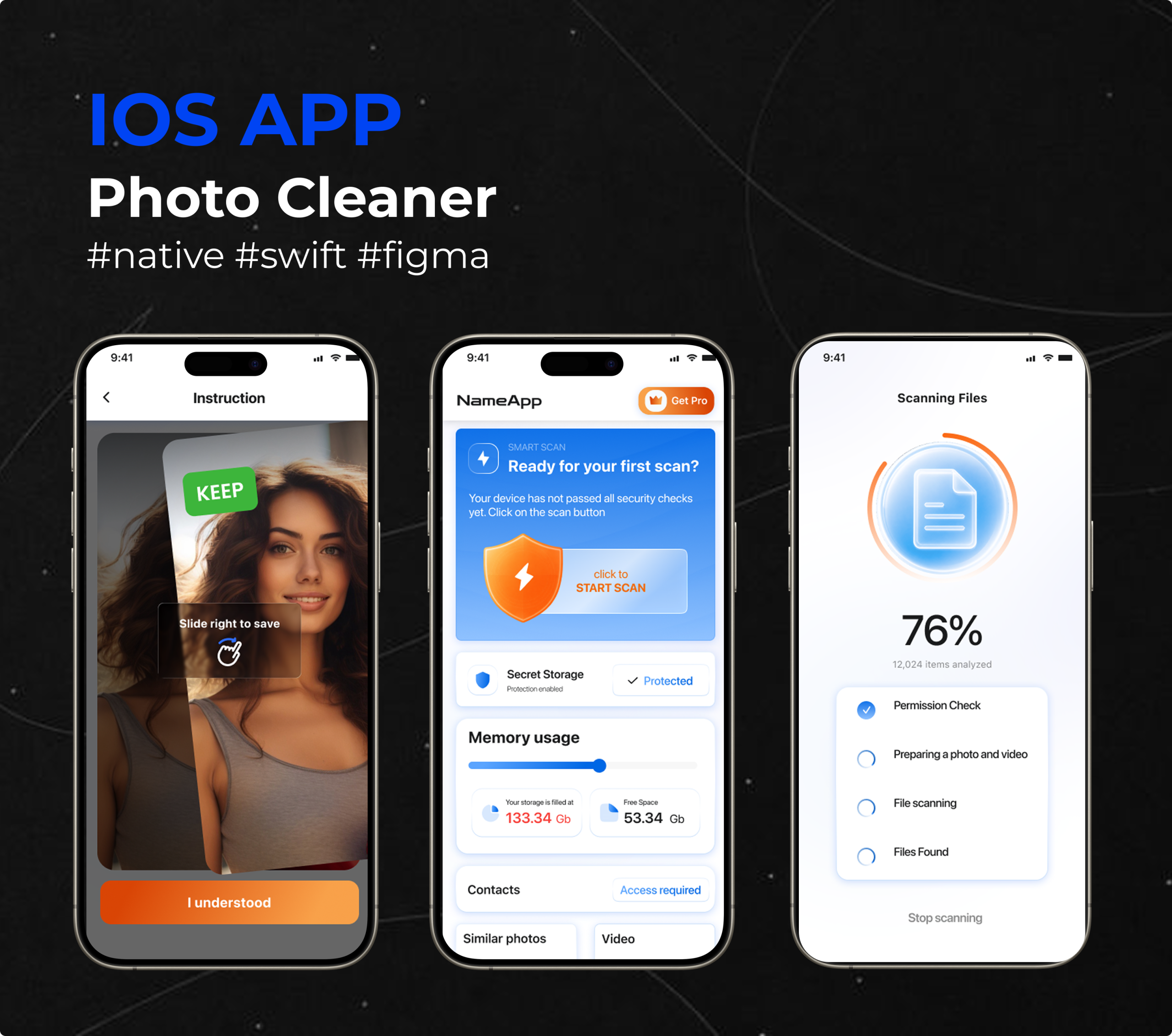 IOS APP – Photo Cleaner