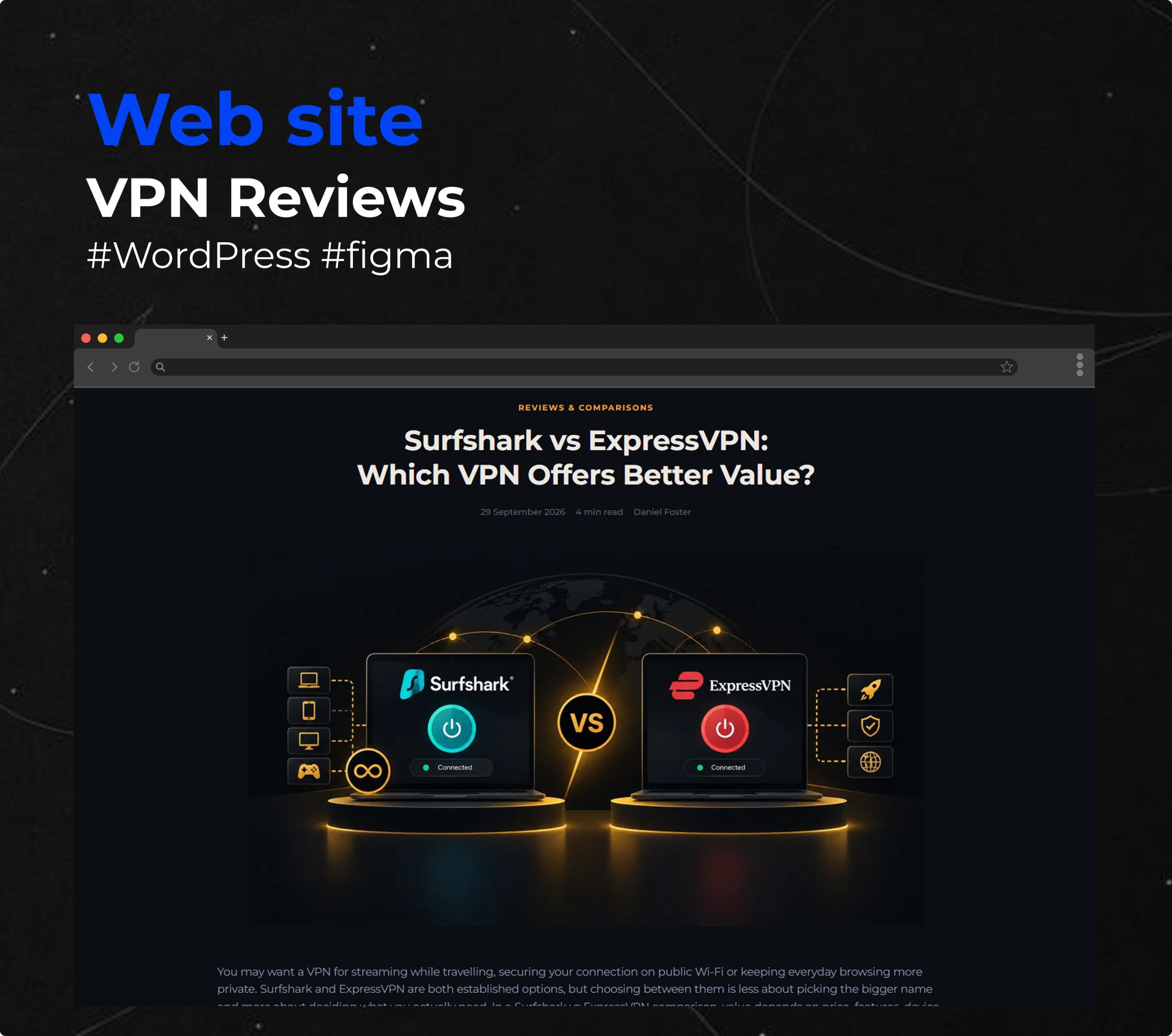Web site – VPN Reviews